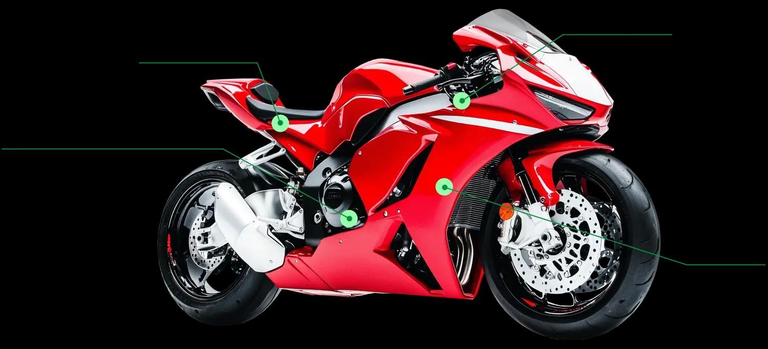 motorcycle vin location