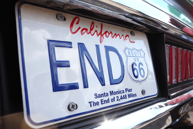 California-End-License-Plate