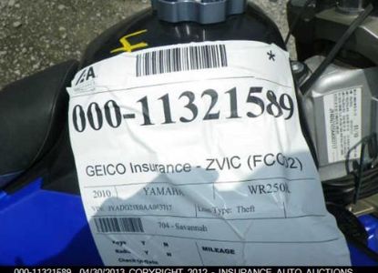 Informe del vehículo para - Imagen 1