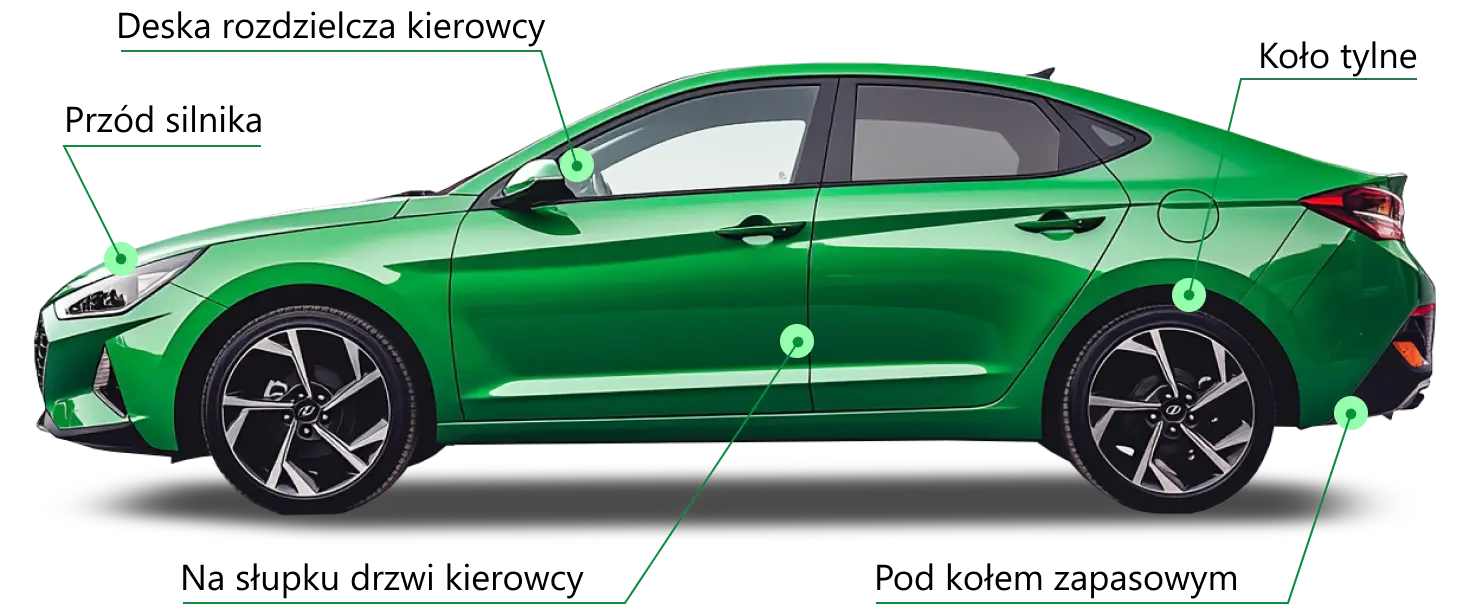 car vin location